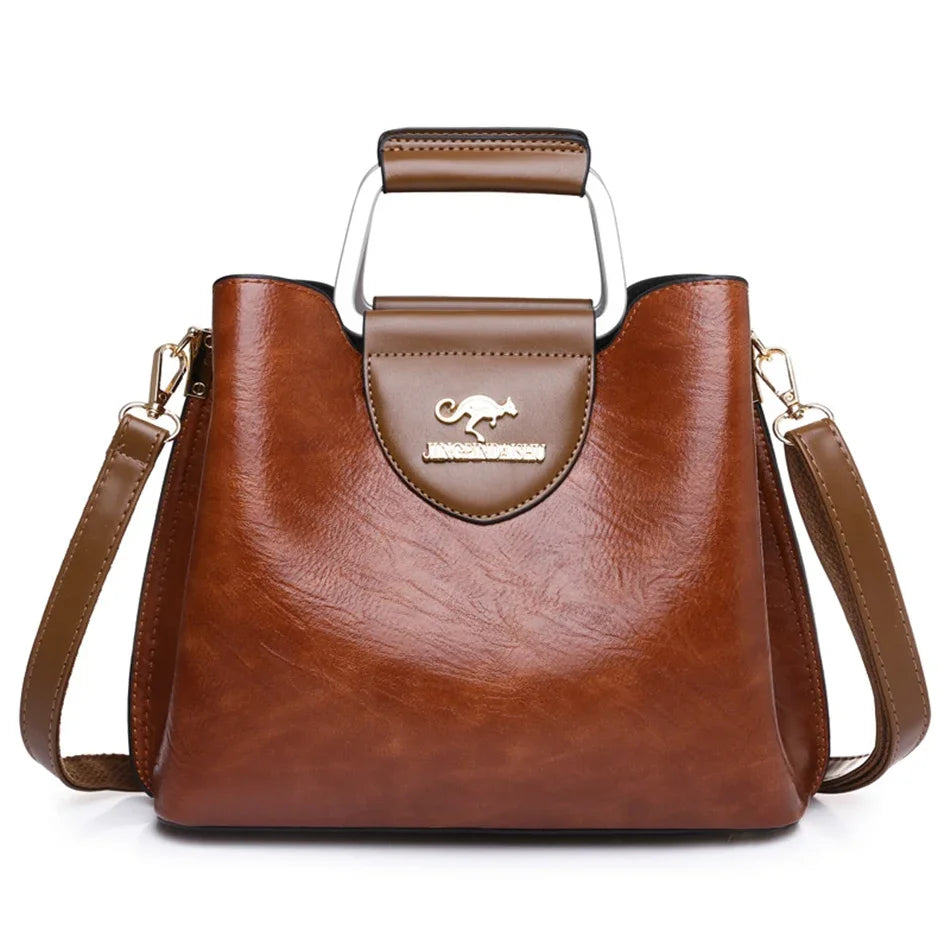 Bolsa de Couro Grande - Madame Aliane