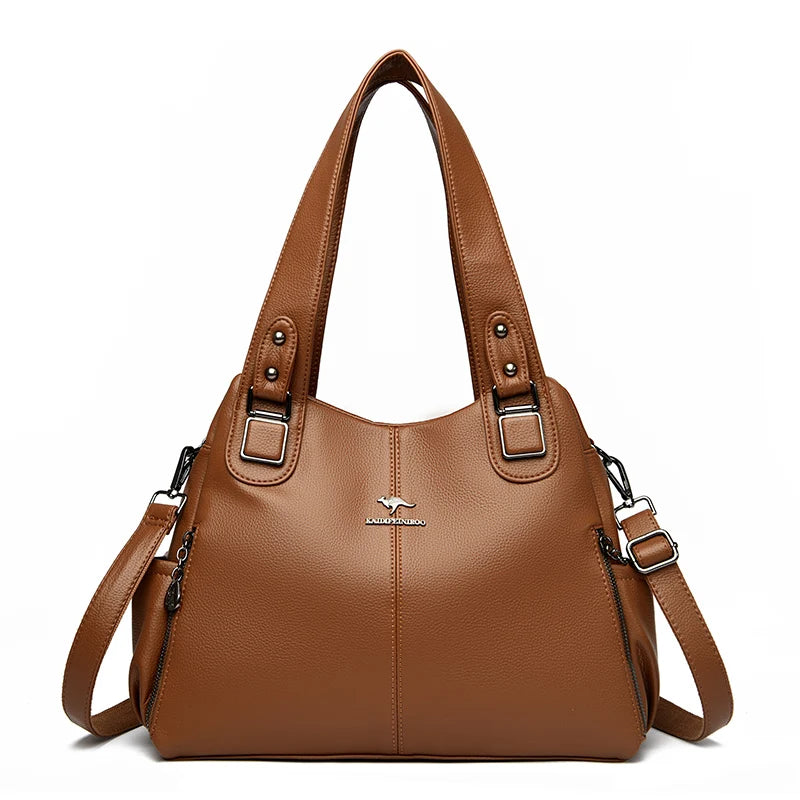 Bolsa de Couro Grande - Madame Rubi